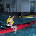 Hard work getting on your kayak sometimes.